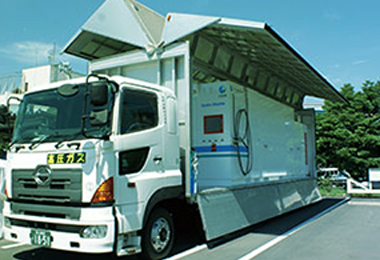  FCV普及に向けた  金刚弹珠赛道入口の「ハイドロ シャトル」